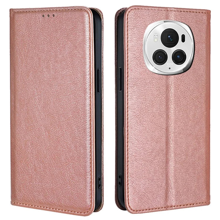For Honor Magic6 Pro 5G Case Wallet PU Leather Phone Cover Magnetic Closing
