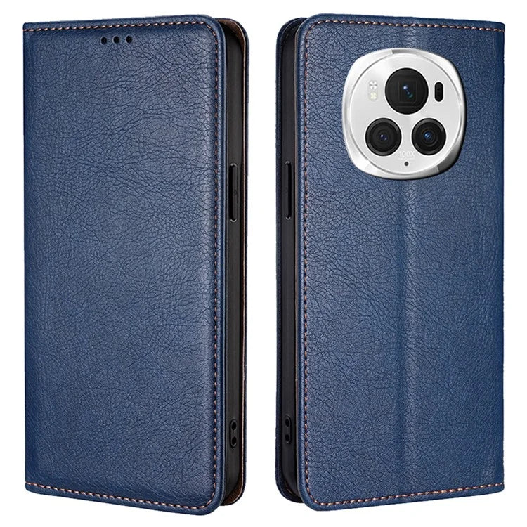 For Honor Magic6 Pro 5G Case Wallet PU Leather Phone Cover Magnetic Closing