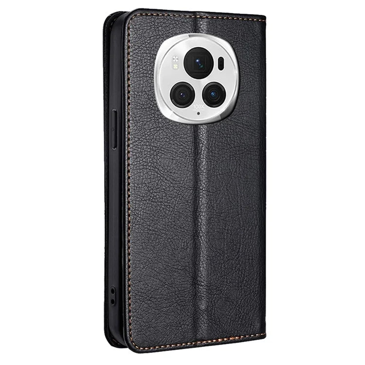 For Honor Magic6 Pro 5G Case Wallet PU Leather Phone Cover Magnetic Closing
