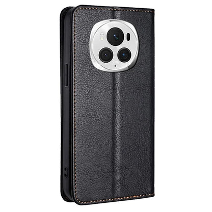 For Honor Magic6 Pro 5G Case Wallet PU Leather Phone Cover Magnetic Closing