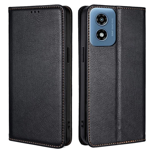 For Motorola Moto G Play (2024) 4G Case Wallet Leather Phone Cover Magnetic Closing