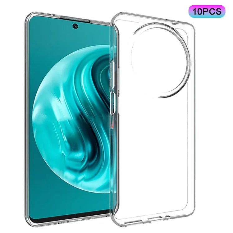 10Pcs / Pack For Huawei nova 12i 4G Case Watermark-Free Clear TPU Shockproof Phone Cover