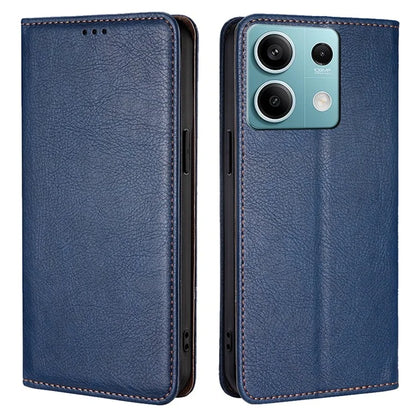 For Xiaomi Redmi Note 13 4G Wallet Case Leather Phone Cover with Magnetic Closure