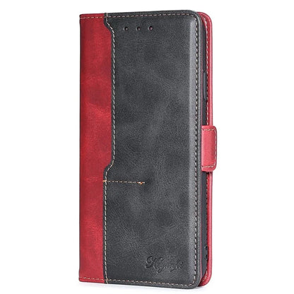 For Samsung Galaxy Xcover7 Leather Case Splicing Color Wallet Phone Cover