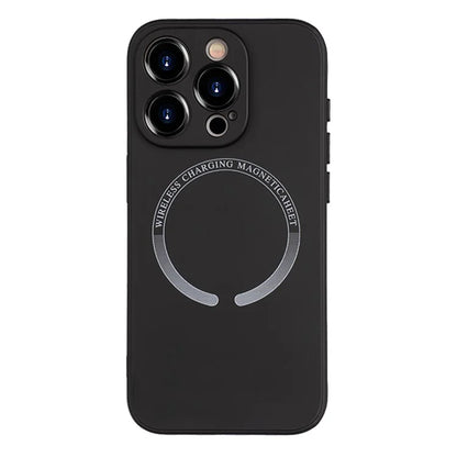 For iPhone 14 Pro Max Case Compatible with MagSafe PU Leather + TPU Phone Cover