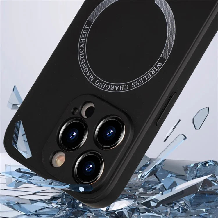 For iPhone 14 Pro Max Case Compatible with MagSafe PU Leather + TPU Phone Cover