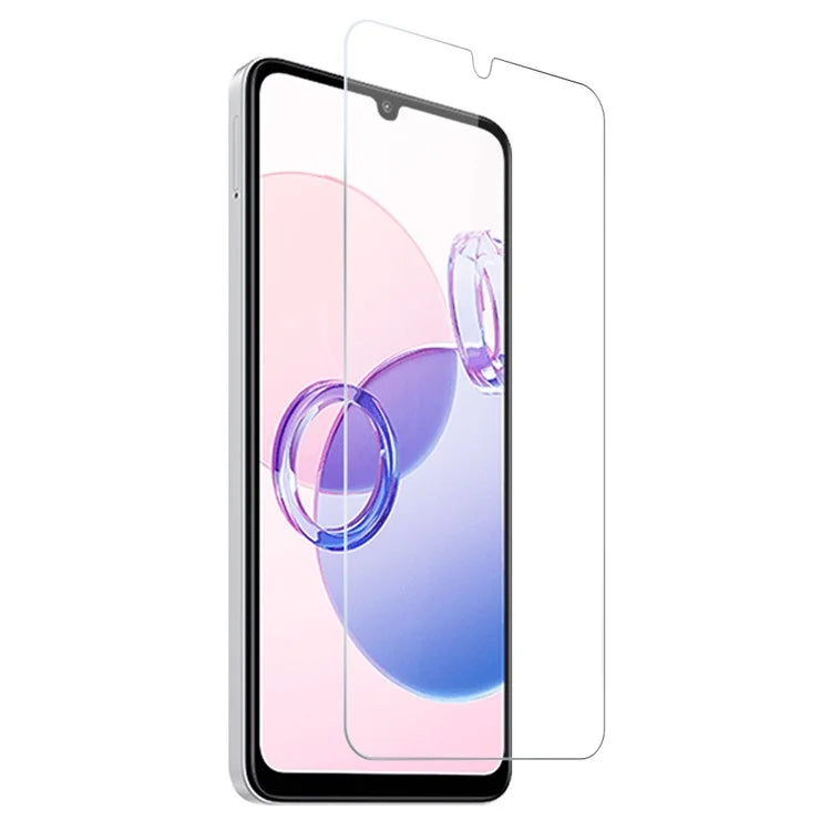 NORTHJO For Xiaomi Redmi 13C 5G Case Anti-scratch TPU Phone Shell with Tempered Glass Film