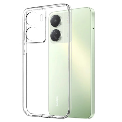 NORTHJO For Xiaomi Redmi 13C 4G / Poco C65 4G Phone Case TPU Cover with Tempered Glass Film