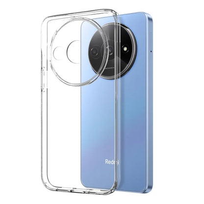 NORTHJO For Xiaomi Redmi A3 / Poco C61 4G Case TPU Shockproof Back Cover with Tempered Glass Film