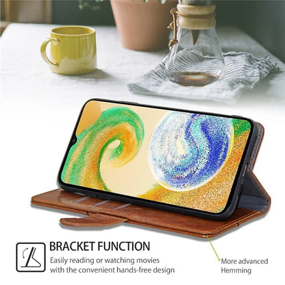 For Samsung Galaxy S24+ Case Wallet Leather Phone Cover Geometric Splicing