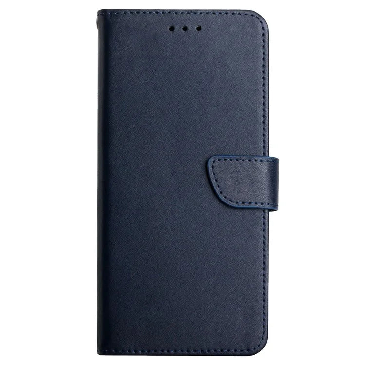 HT02 For Sony Xperia 10 VI Case Nappa Texture Genuine Cow Leather Phone Cover