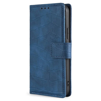 For Samsung Galaxy S24+ Wallet Case Crocodile Texture Leather Phone Cover