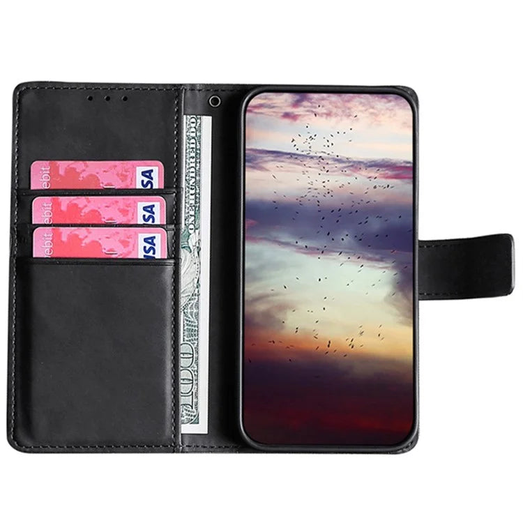 For Oppo Find X7 5G Protective Case Crocodile Texture Leather Wallet Phone Cover