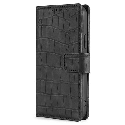 For Oppo Find X7 5G Protective Case Crocodile Texture Leather Wallet Phone Cover