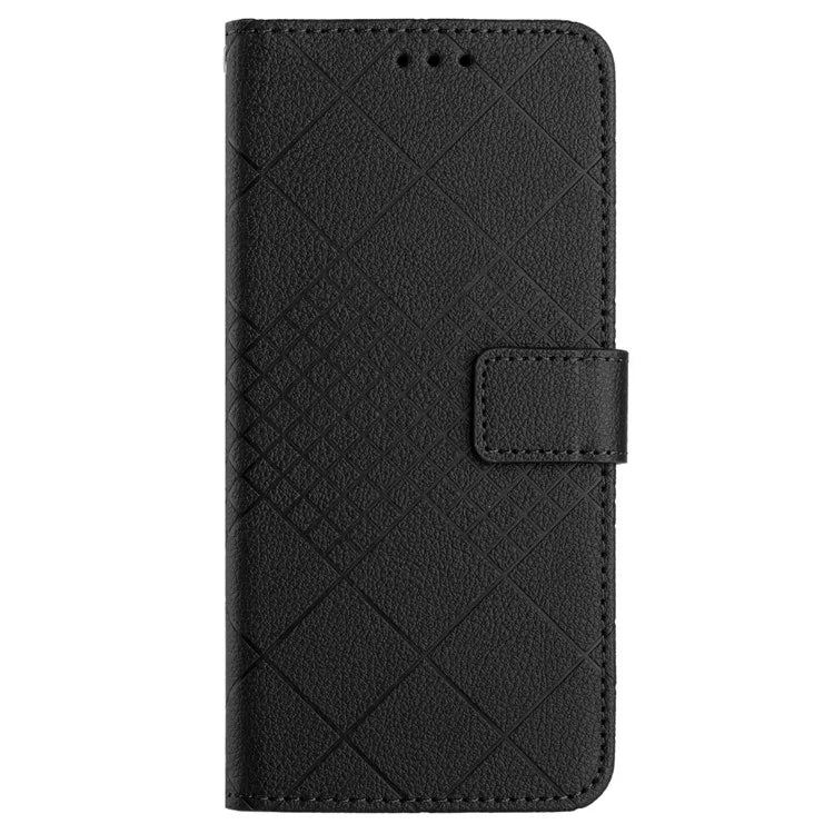 HT06 For Sony Xperia 1 VI Wallet Case PU Leather Imprinted Rhombus Phone Cover