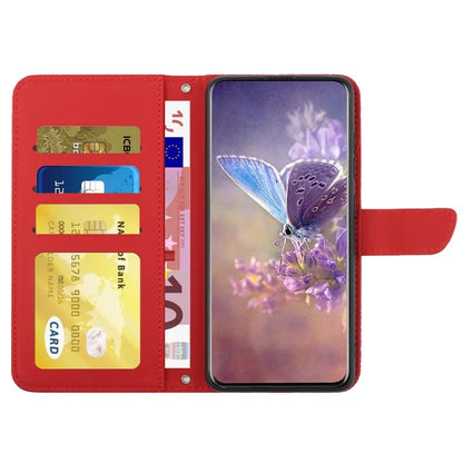 HT03 For Sony Xperia 1 VI Wallet Case Butterfly PU Leather Phone Cover with Long Strap