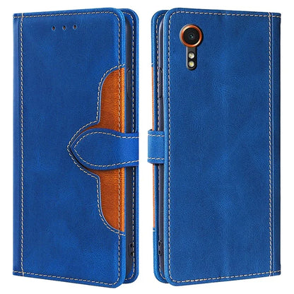 For Samsung Galaxy Xcover7 PU Leather Cover Stand Wallet Shockproof Phone Case