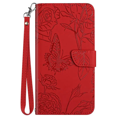 HT03 For vivo Y200e 5G / Y100 5G (Indonesia) / T3 5G (India) / V30 Lite 5G (India) Leather Case Imprinted Phone Cover with Strap