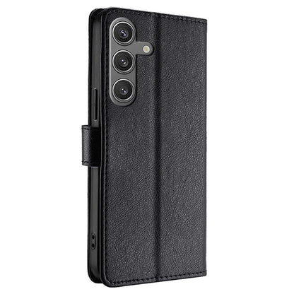 Shockproof Case for Samsung Galaxy S24 Phone Shell Zipper Pocket Wallet Leather Cover