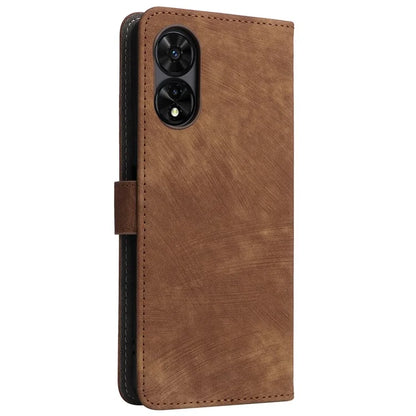 For TCL 50 5G Case RFID Blocking Folio Flip Leather Phone Wallet Cover with Hand Strap
