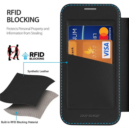 DUX DUCIS Skin X Pro for Samsung Galaxy A35 5G Leather Case Card Slots Flip Phone Cover