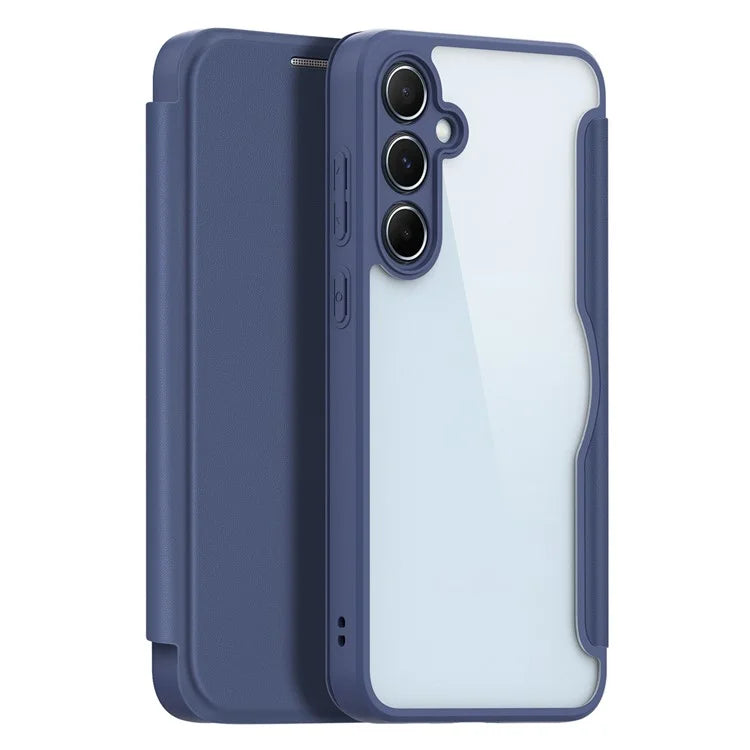 DUX DUCIS Skin X Pro for Samsung Galaxy A35 5G Leather Case Card Slots Flip Phone Cover
