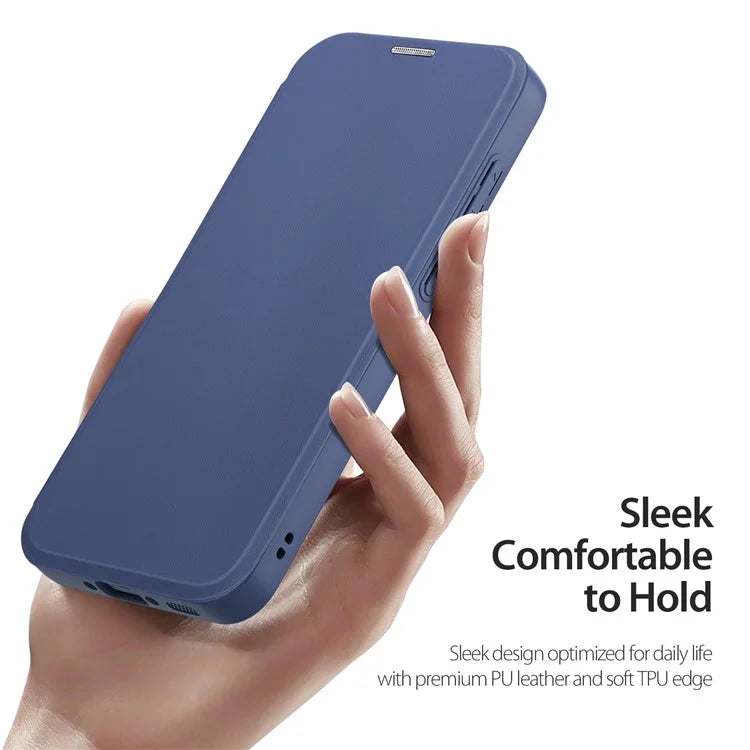 DUX DUCIS Skin X Pro for Samsung Galaxy A35 5G Leather Case Card Slots Flip Phone Cover