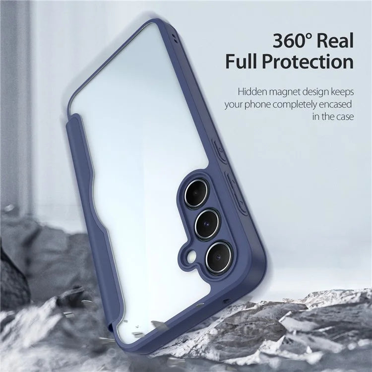 DUX DUCIS Skin X Pro for Samsung Galaxy A35 5G Leather Case Card Slots Flip Phone Cover