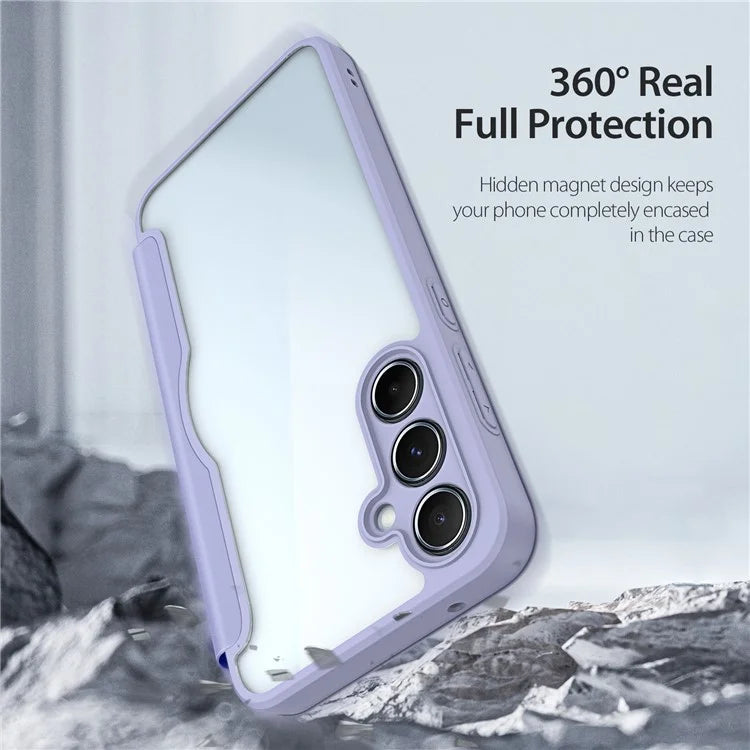 DUX DUCIS Skin X Pro for Samsung Galaxy A35 5G Leather Case Card Slots Flip Phone Cover