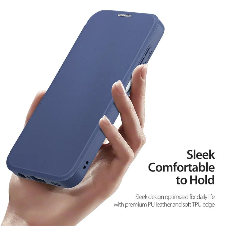 DUX DUCIS Skin X Pro for Samsung Galaxy A15 4G / A15 5G Leather Case Card Slots Flip Phone Cover
