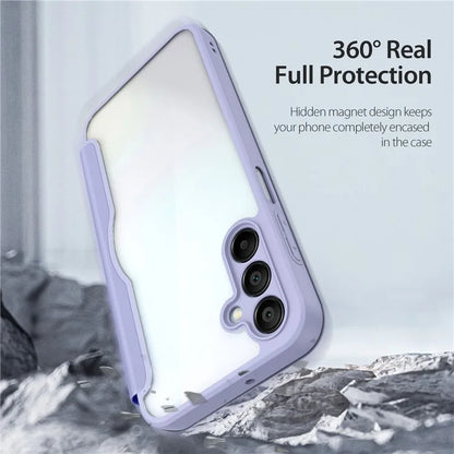 DUX DUCIS Skin X Pro for Samsung Galaxy A15 4G / A15 5G Leather Case Card Slots Flip Phone Cover