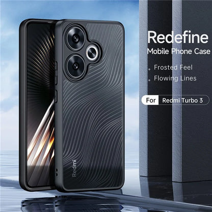 DUX DUCIS Aimo Series For Xiaomi Redmi Turbo 3 5G / Poco F6 5G Case Drop-Proof TPU+PC Phone Protector (REACH Certification)