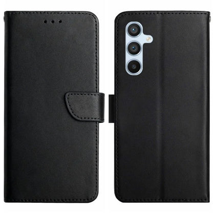 HT02 For Samsung Galaxy M55 5G / C55 5G / F55 5G Nappa Texture Phone Case Genuine Cow Leather Flip Stand Cover