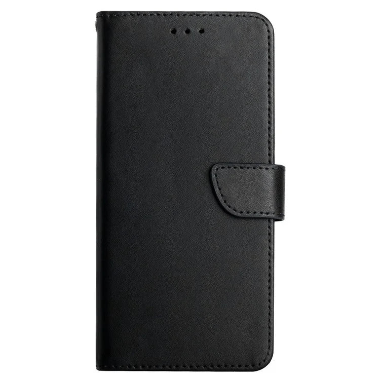 HT02 For Samsung Galaxy M55 5G / C55 5G / F55 5G Nappa Texture Phone Case Genuine Cow Leather Flip Stand Cover
