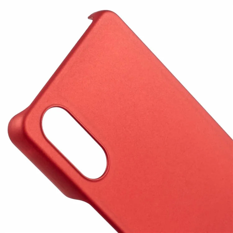 For Sony Xperia 10 VI Case Skin-touch Matte Hard PC Incomplete Cover Phone Shell