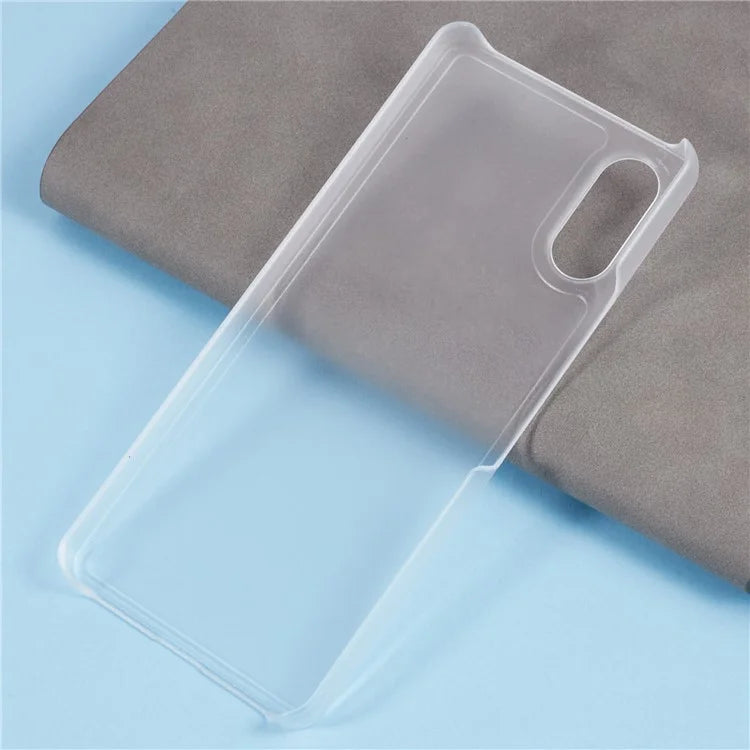 For Sony Xperia 10 VI Case Skin-touch Matte Hard PC Incomplete Cover Phone Shell