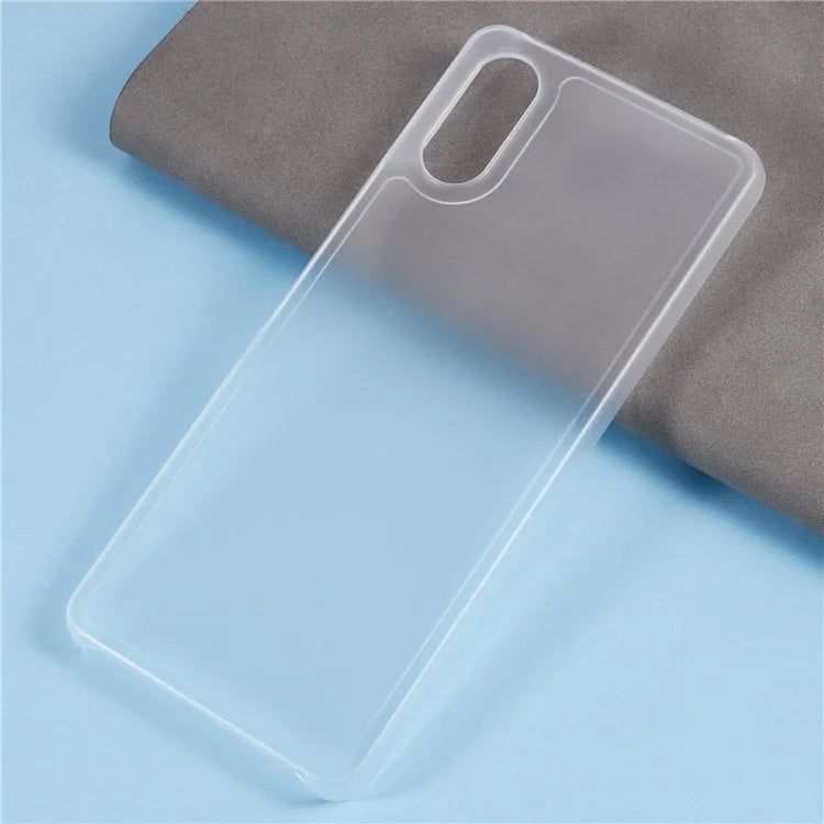 For Sony Xperia 10 VI Case Skin-touch Matte Hard PC Incomplete Cover Phone Shell