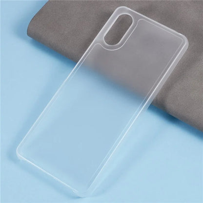 For Sony Xperia 10 VI Case Skin-touch Matte Hard PC Incomplete Cover Phone Shell