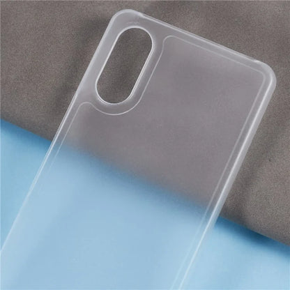 For Sony Xperia 10 VI Case Skin-touch Matte Hard PC Incomplete Cover Phone Shell