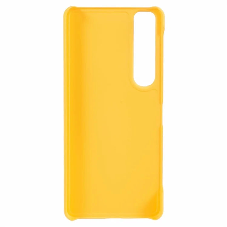 For Sony Xperia 1 VI Incomplete Cover Case Skin-touch Matte Hard PC Phone Shell