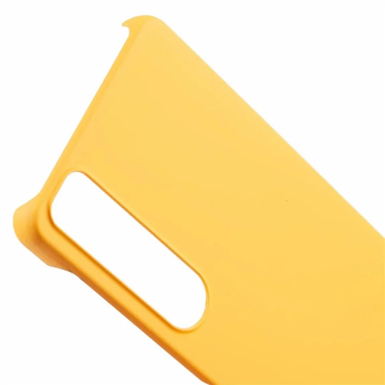 For Sony Xperia 1 VI Incomplete Cover Case Skin-touch Matte Hard PC Phone Shell