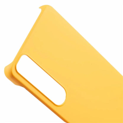 For Sony Xperia 1 VI Incomplete Cover Case Skin-touch Matte Hard PC Phone Shell