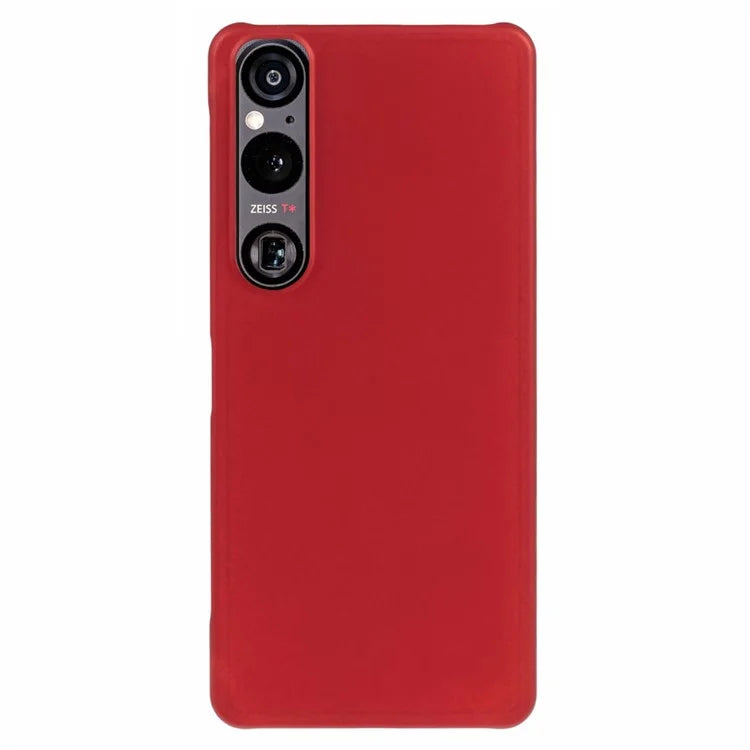 For Sony Xperia 1 VI Incomplete Cover Case Skin-touch Matte Hard PC Phone Shell