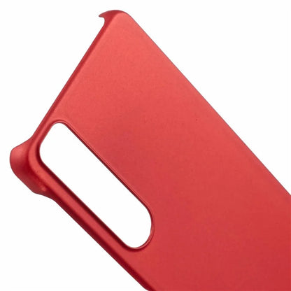 For Sony Xperia 1 VI Incomplete Cover Case Skin-touch Matte Hard PC Phone Shell