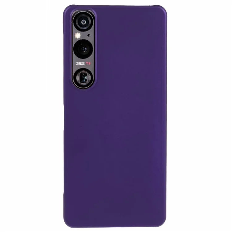 For Sony Xperia 1 VI Incomplete Cover Case Skin-touch Matte Hard PC Phone Shell