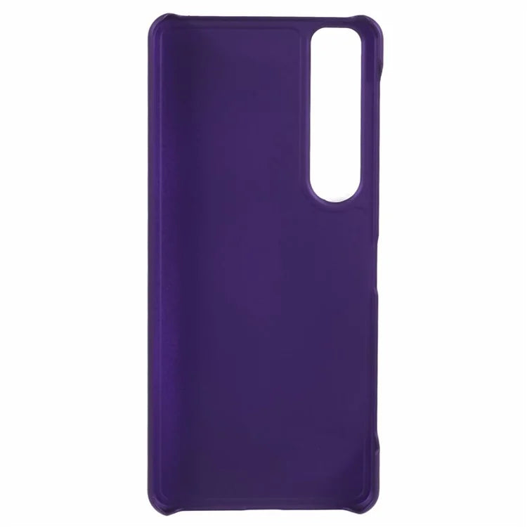 For Sony Xperia 1 VI Incomplete Cover Case Skin-touch Matte Hard PC Phone Shell