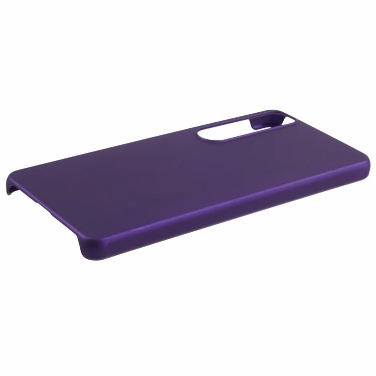 For Sony Xperia 1 VI Incomplete Cover Case Skin-touch Matte Hard PC Phone Shell