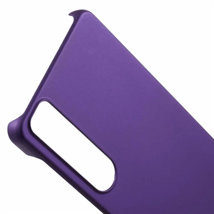 For Sony Xperia 1 VI Incomplete Cover Case Skin-touch Matte Hard PC Phone Shell