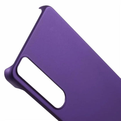 For Sony Xperia 1 VI Incomplete Cover Case Skin-touch Matte Hard PC Phone Shell