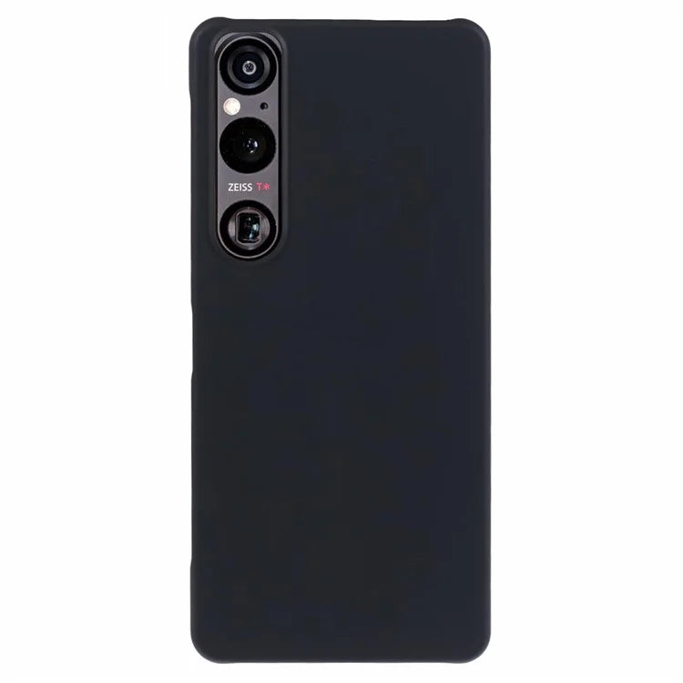 For Sony Xperia 1 VI Incomplete Cover Case Skin-touch Matte Hard PC Phone Shell
